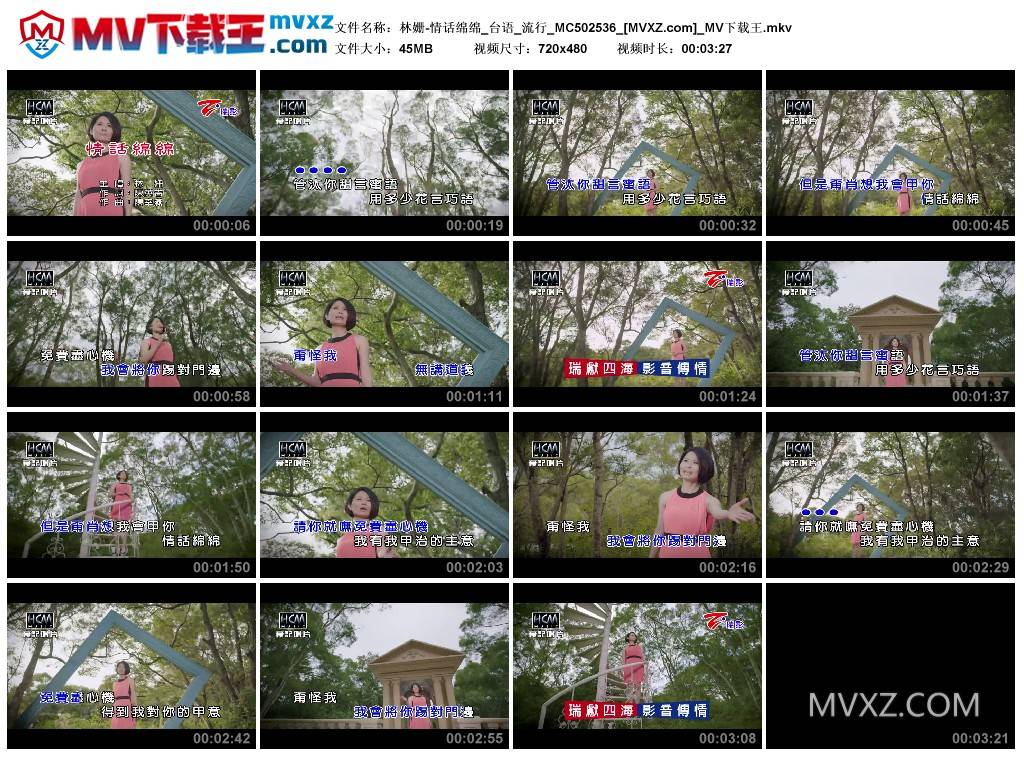 林姗-情话绵绵_台语_流行_MC502536